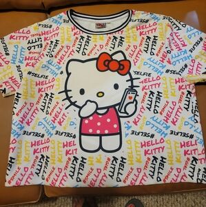 Hello Kitty Graphic T-Shirt - Multicolor